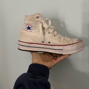 High top platform converse